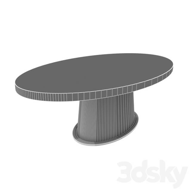 Van Rossum KOPS OVAL TABLE