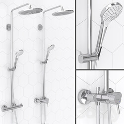 Faucet HANSGROHE shower systems Croma Select S 280 SET2 