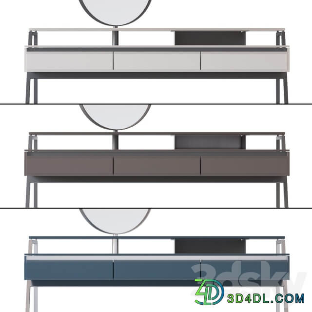 VENERE dressing table by Gallotti Radice 3D Models