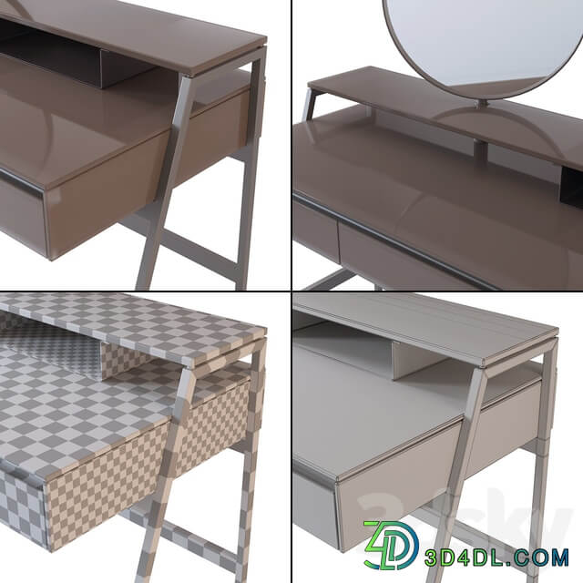 VENERE dressing table by Gallotti Radice 3D Models