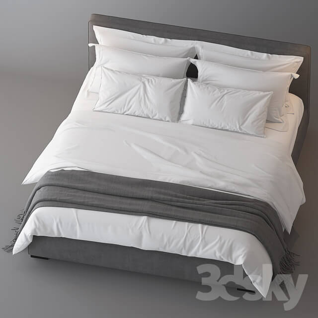 Bed STONE BY MERIDIANI
