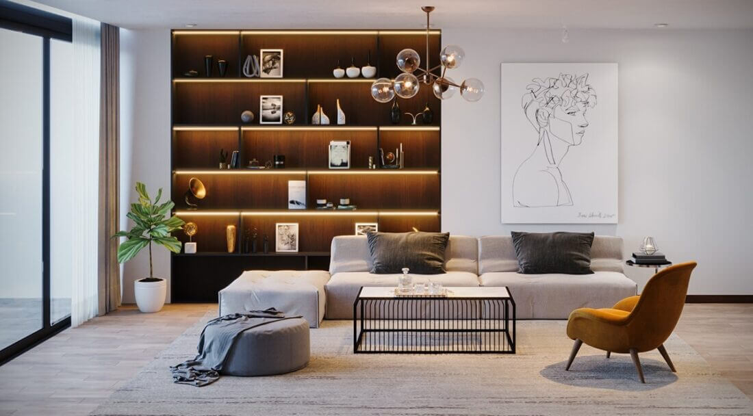 FREE Duplex Apartment 3D Interior Scene