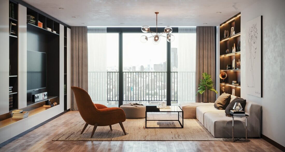 FREE Duplex Apartment 3D Interior Scene
