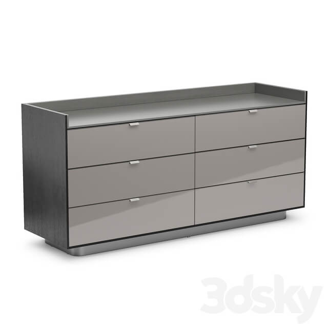 Sideboard Chest of drawer Minotti Darren Chest With 6 Drawers