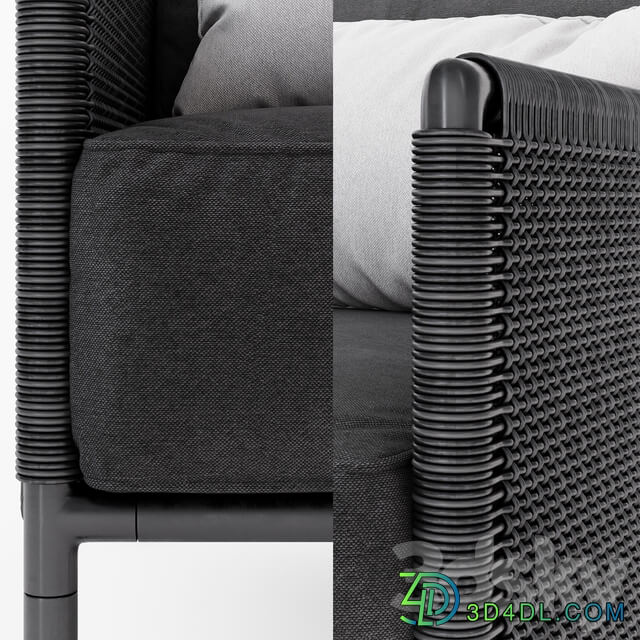 Encore Modern Garden Lounge Armchair