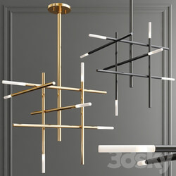Traverse chandelier Pendant light 3D Models 
