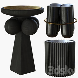 Side tables collection 4 