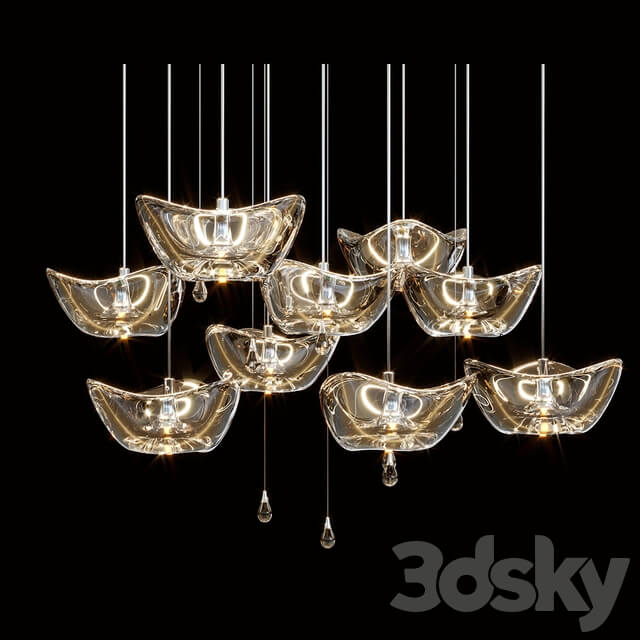 Chandelier Light Vargov Pendant light 3D Models