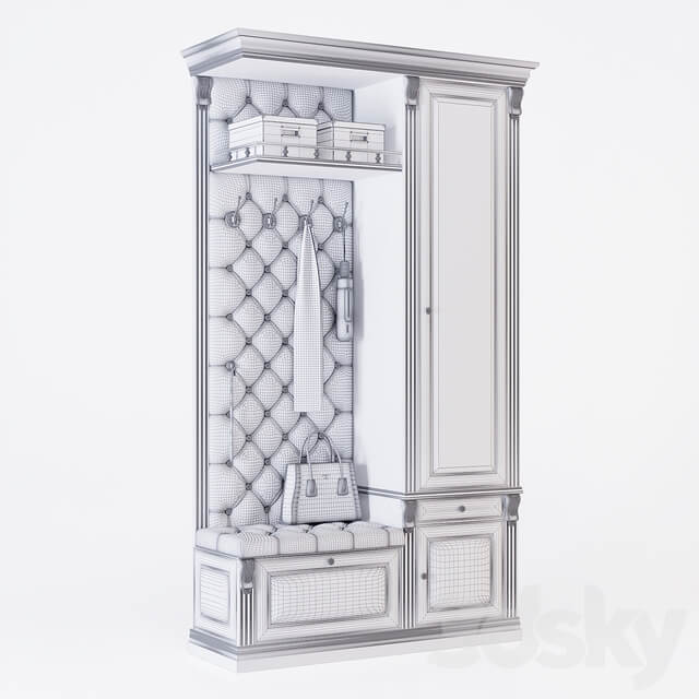 The benefit of 5 B5.11 2 hallway 3D Models