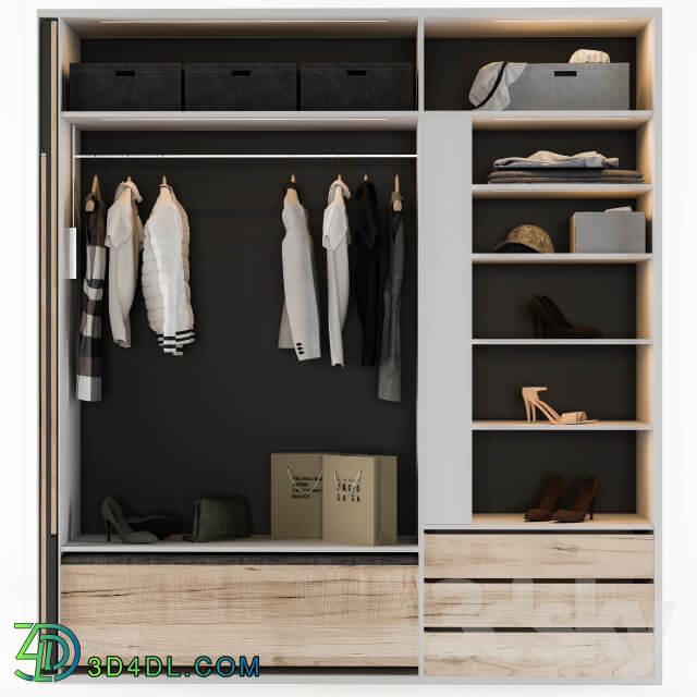 Wardrobe Display cabinets Cloth wardrobe