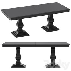 Dantone Home Rectangular folding dining table 