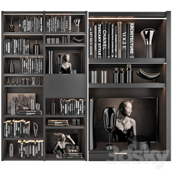 BoConcept set 13 Wardrobe Display cabinets 3D Models 