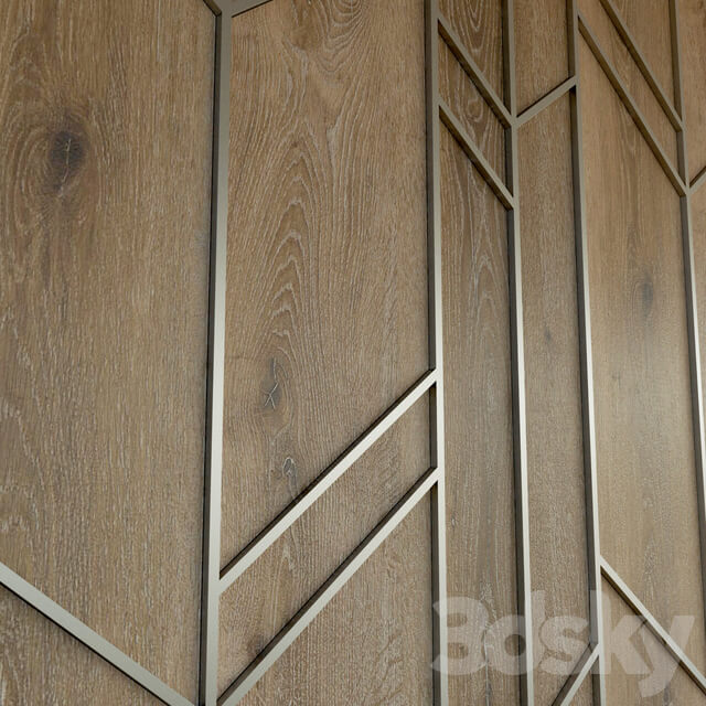 Wall panel made of wood. Decorative wall. 57