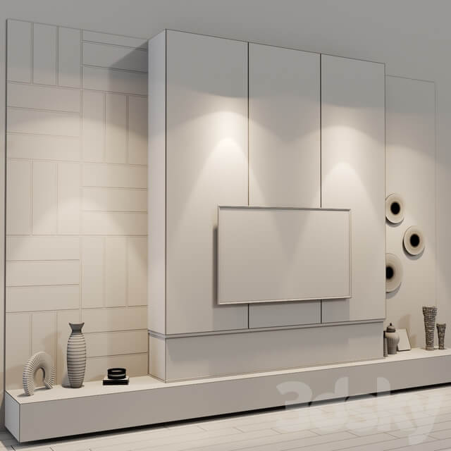 tv set 105 3D Models
