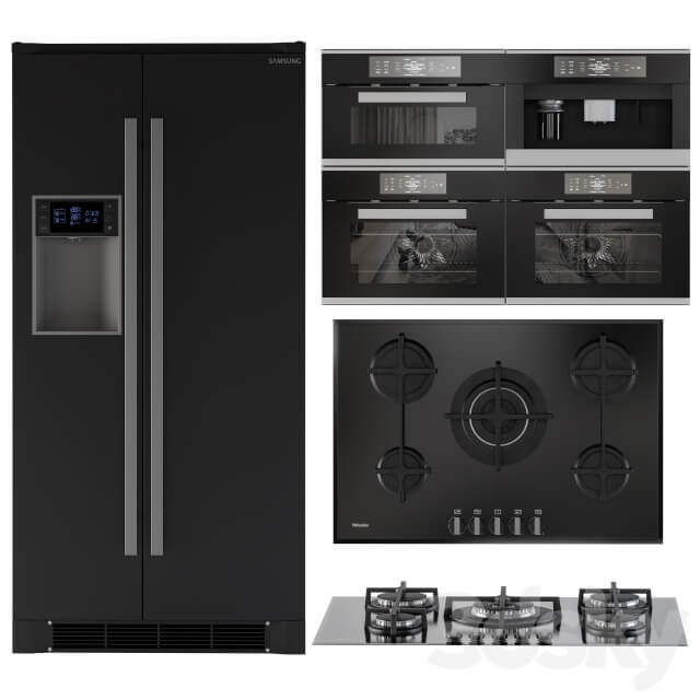 Kitchen Appliance Kit Black