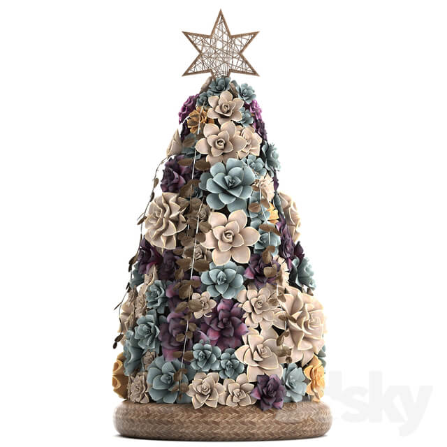 Plant Collection 421. succulents 3D Models