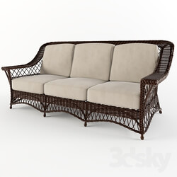 Wicker Sofa 