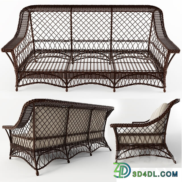 Wicker Sofa