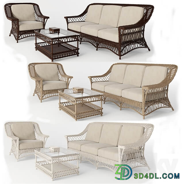 Wicker Sofa