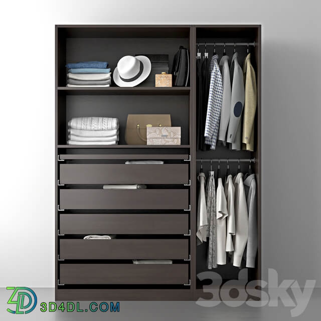 Wardrobe Display cabinets IKEA Pax Wardrobe