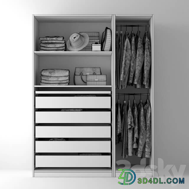 Wardrobe Display cabinets IKEA Pax Wardrobe