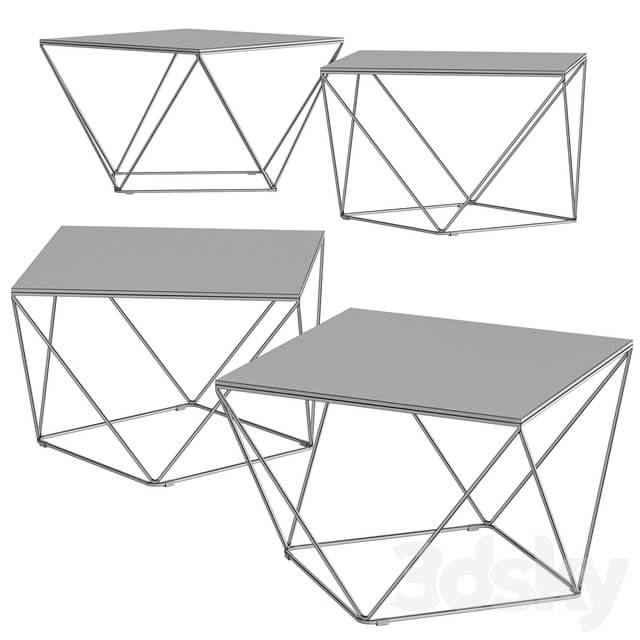 NV Gallery Heroine Glass Coffee Table