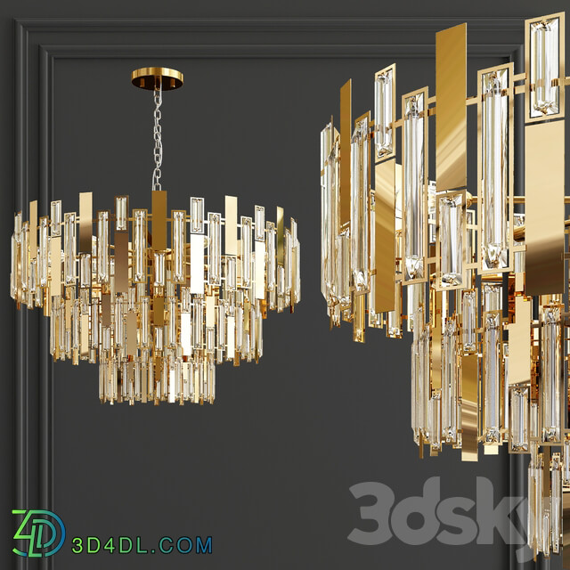 Agra Pendant light 3D Models