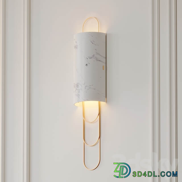 Niagara Wall Sconce by Ginger and Jagger 3D Models