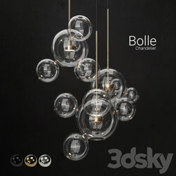 Chandelier Giopato Coombes Bolle14 lights 2 Pendant light 3D Models 