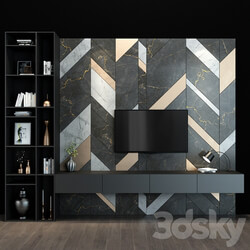 TV shelf 74 3D Models 