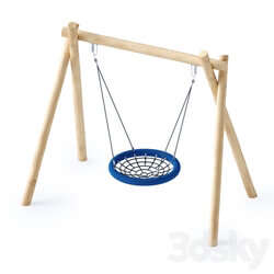 Swing Nest Kompan Robinia 3D Models 