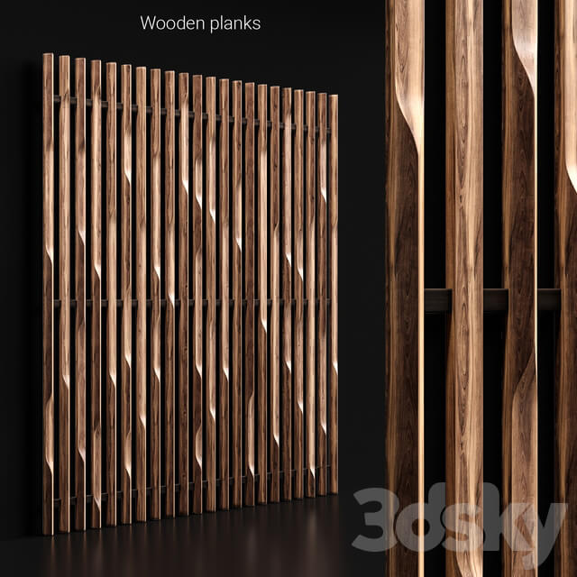 Other decorative objects Wooden planks 3