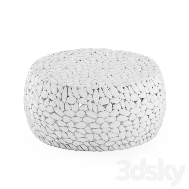 Coffee table PEBBLES DELUXE SILVER