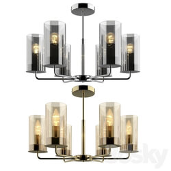 Ceiling Chandelier Vele Luce Licia VL1923L06 and VL1924L06 Pendant light 3D Models 