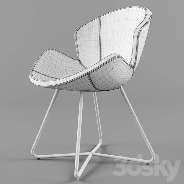 VICTORIA Leather chair