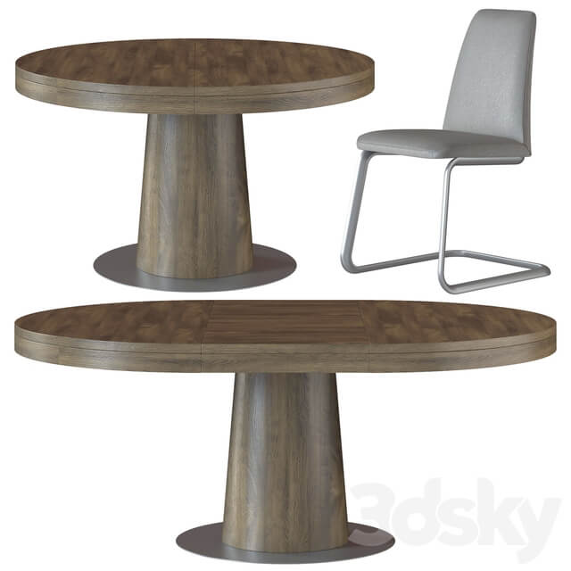 Table Chair GRANADA Table and BoConcept LAUSANNA Chair