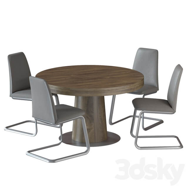 Table Chair GRANADA Table and BoConcept LAUSANNA Chair