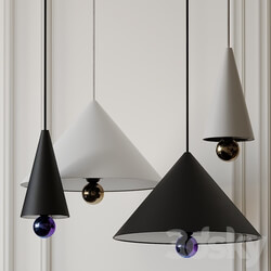 Cherry pendant By Petite Friture Pendant light 3D Models 