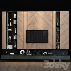 TV shelf 087 3D Models 