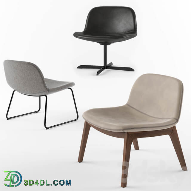 Calligaris college lounge chair