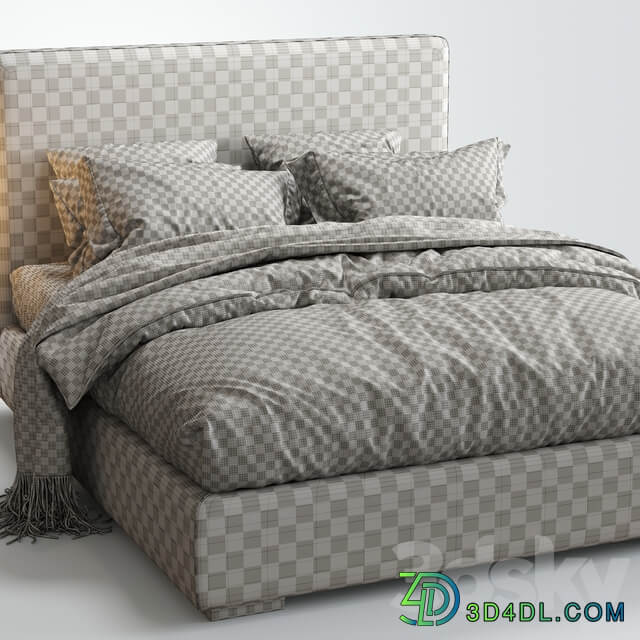 Bed Meridiani Bed BARDO DUE