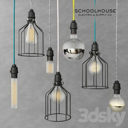 Schoolhouse Pendant light 3D Models 
