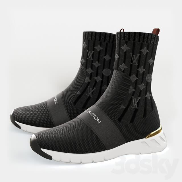 louis vuitton AFTERGAME SNEAKER BOOT Footwear 3D Models