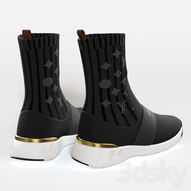 louis vuitton AFTERGAME SNEAKER BOOT Footwear 3D Models