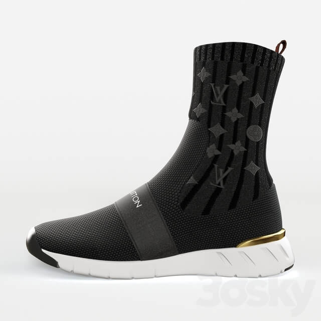 louis vuitton AFTERGAME SNEAKER BOOT Footwear 3D Models