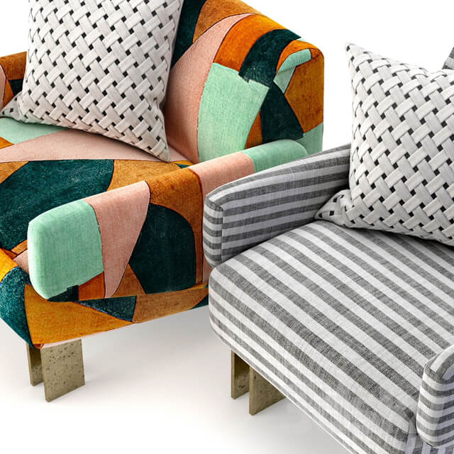 Kelly Wearstler Zephyr Club Chair