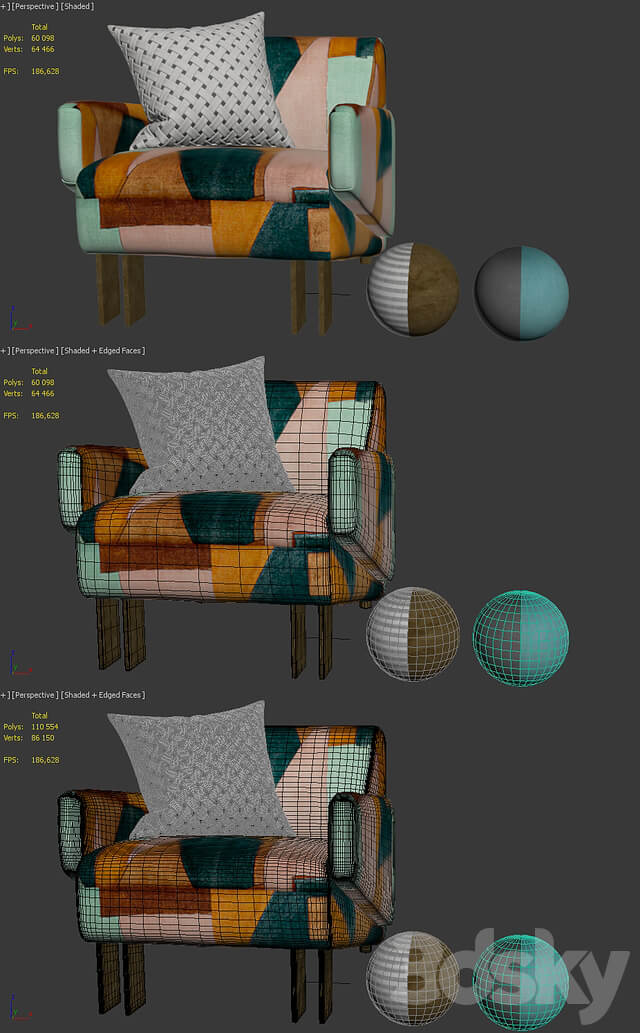 Kelly Wearstler Zephyr Club Chair