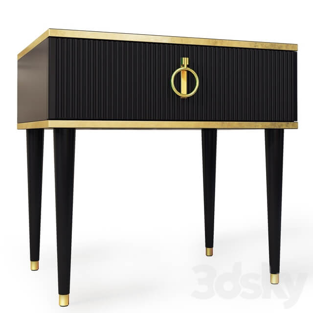 Chest console and stand Rimini Solo Furniture Yartsevo. Dresser nightstand. Console 3D Models