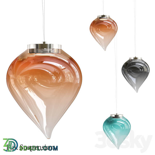 Flik suspension Pendant light 3D Models