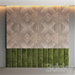 Noa Almond Olive Velvet 